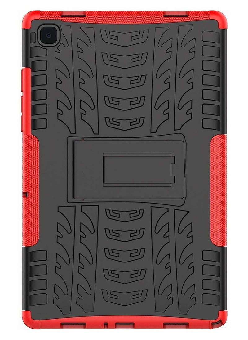 Fankalo - Case for Samsung Galaxy Tab A7 10.4 inch SM-T509 T500 Hybrid Rugged Heavy Duty Armor Combo Cover with Kickstand - Image 1