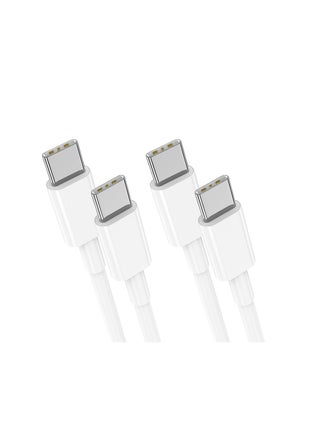 2Packs USB C to USB C Charger Cable Compatible with iPhone 16/15 Pro Max, USB Type C to C Cable Fast Charging Cord for Samsung Galaxy S25/S24 Ultra/S23/S22/S21 FE/S20/ Note 20 /Note 10/A56/A55/A54/A16/A15/A14/A26/A25/A24/A23/A36/A35 - pzsku/ZCCDE4F45E70FBC7E5DBFZ/45/1743674055/8d46e95f-ca41-4aae-b420-12be7fc56088