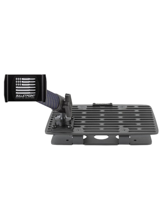 Bulletpoint RubiGrid Metal Dash Mount Phone Holder Multi-Device Mount Compatible with 2019-2023 Ford Ranger - Image 1