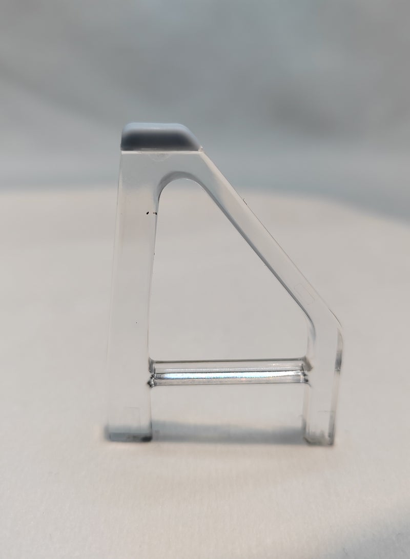 Horizontal Triangular Stand for PS5 Pro and PS5 Slim(Disc Edition) , Horizontal Placement triangle( A shape) stand with original non-slip rubber pads on top and Cooling Feets, Horizontal Stand your PS5 Pro and Slim Consolel (Disc Edition) in Style, and more stable and safer  - Image 4
