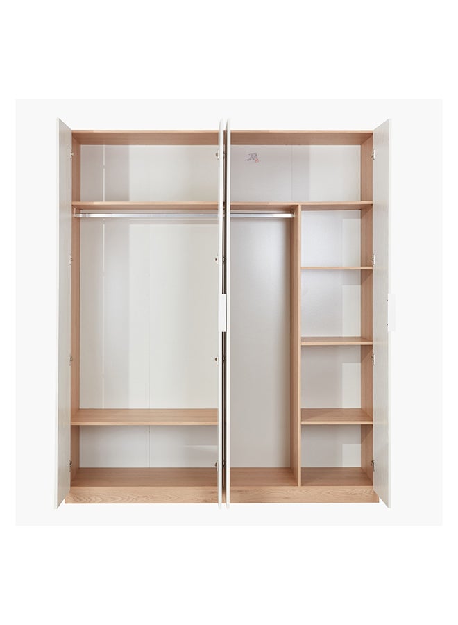 هوم بوكس خزانة ملابس 4 أبواب من ميلانو - Image 5