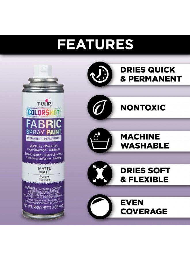 Tulip ColorShot Instant Fabric Color 3oz. Purple - Image 3