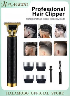 Generic Hair Trimmer for Men Electric Hair Clippers Cordless Beard Trimmer Shaver Electric Zero Gapped Hair Clippers Cutting Grooming Kit  - Image 1