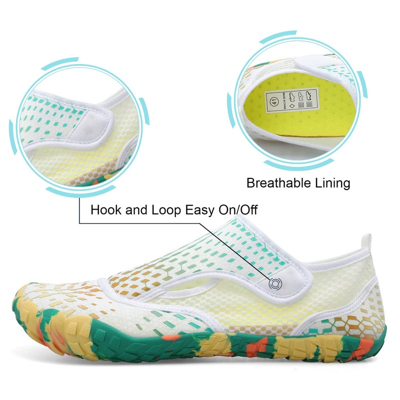 Centipede Demon Womens and Mens Water Shoes Thicken Soles Breathable Swim Shoes Cozy Barefoot Athletic Aqua Socks for Beach Pool Diving Hiking Outdoor Water Sports 8.5 Women/7.5 Men - Image 3
