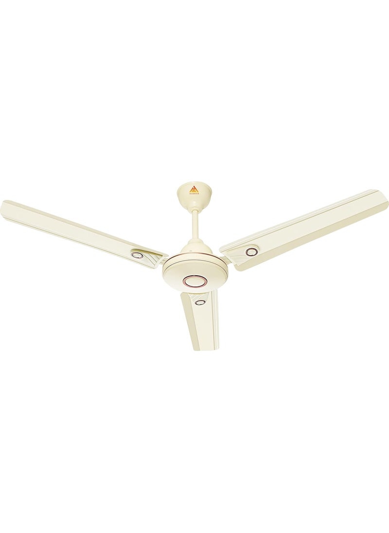 Athots Athots Zan Ultra High Speed 48 Inch With CNC Winding 1200 mm Anti Dust 3 Blade Ceiling Fan Ivory Pack of 1 