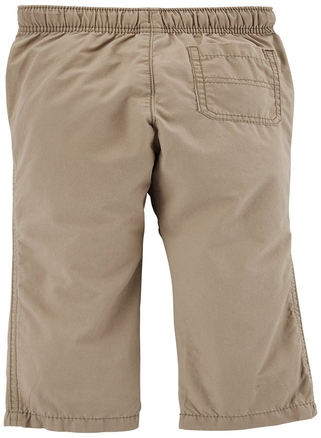 Carter's Baby 2pk Woven Pant, Khaki/Navy, 9 Month - Image 2