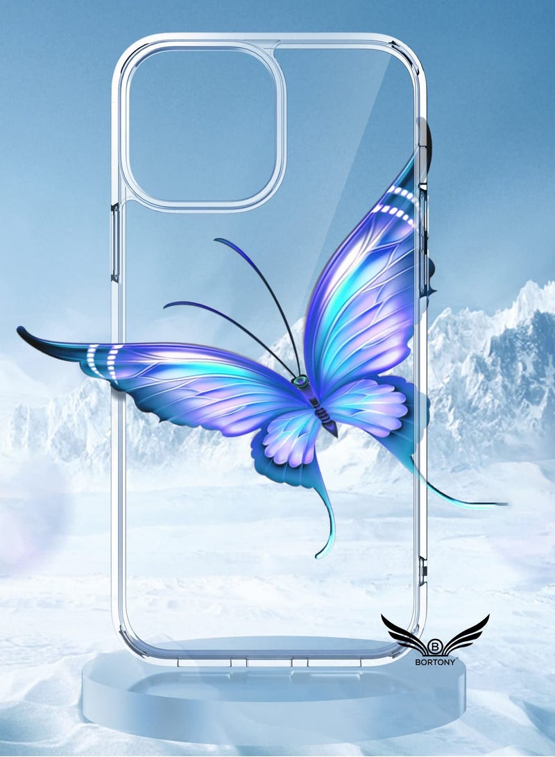 BORTONY iPhone 14 Pro Clear Case Cover, Non Yellowing Drop Protection Slim Thin Anti-Scratch Protective Case Cover for Apple iPhone 14 Pro 6.1 inch - Image 3