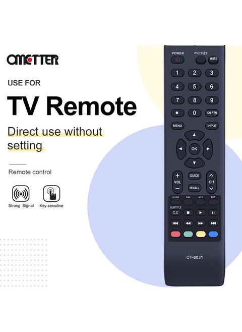 New for Toshiba CT-8031 32L4200LP 24L4200LP 40L5200LP LCD HDTV TV Remote Control