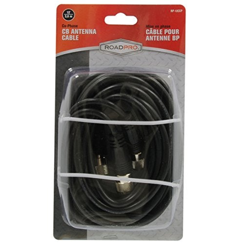 RoadPro 12' Dual Antenna Co-Phase Cable with PL-259 Conmnectors - Image 2
