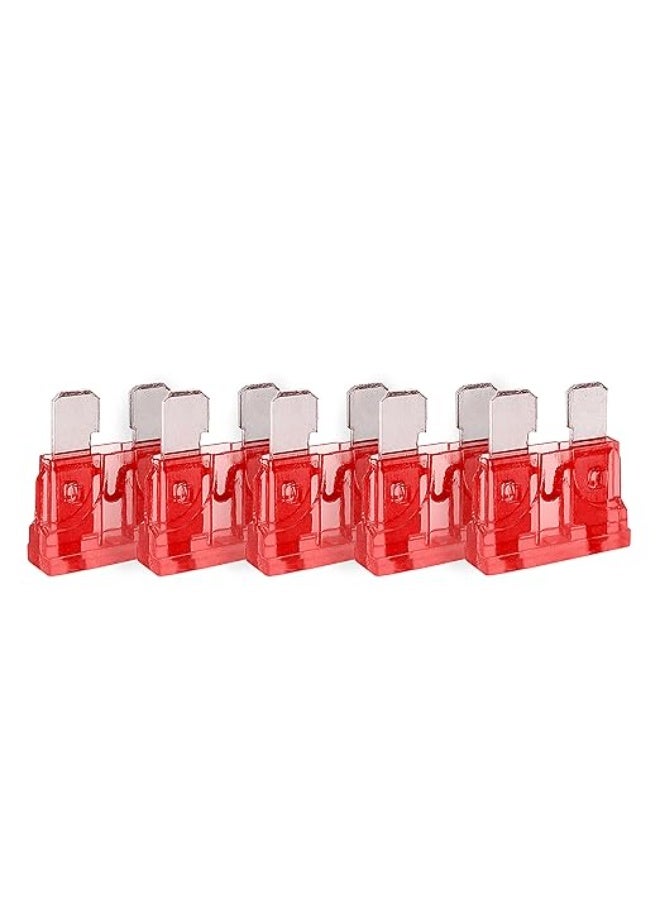 Lynacz Original 10 AMP ATC Car Fuse Set of 10 – Automotive Blade Fuse for Car Protection, Overload Safety, Short Circuit Protection, Universal Fuse Replacement, Red Plastic Durable High Performance - Image 5