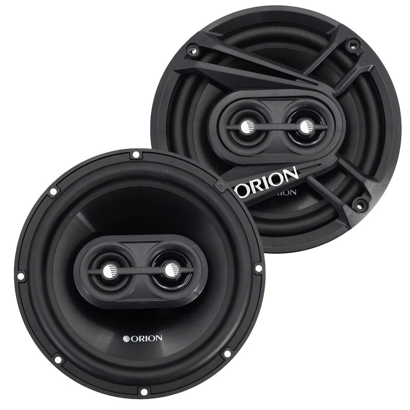 ORION Cobalt Series CB653 6.5â€ 3-Way Coaxial Car Speakers, 240W, 4 Ohms, Full Range, Enhanced Bass, Polypropylene Cone & Butyl Rubber Surround, Easy Install (Pair) - Image 4