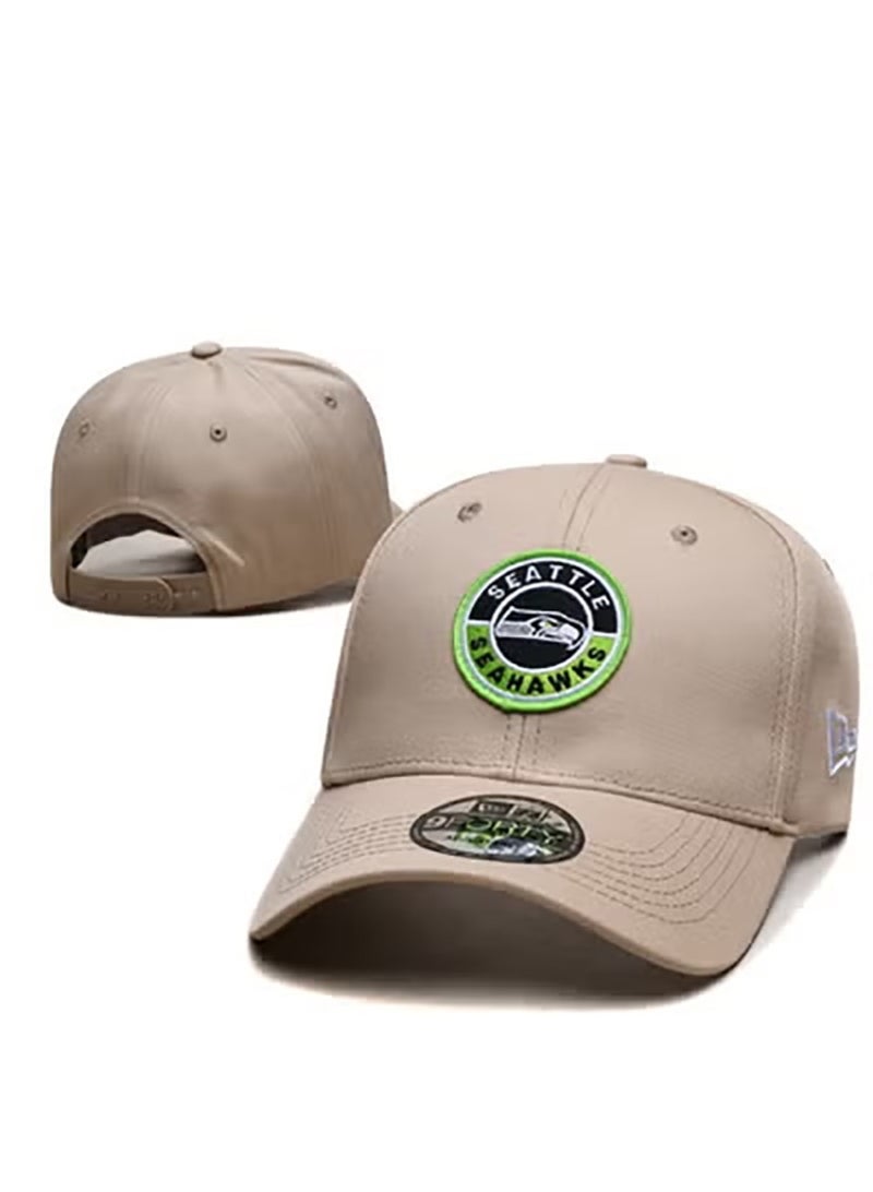 New Era NFL Seattle Seahawks Khaki Baseball Cap