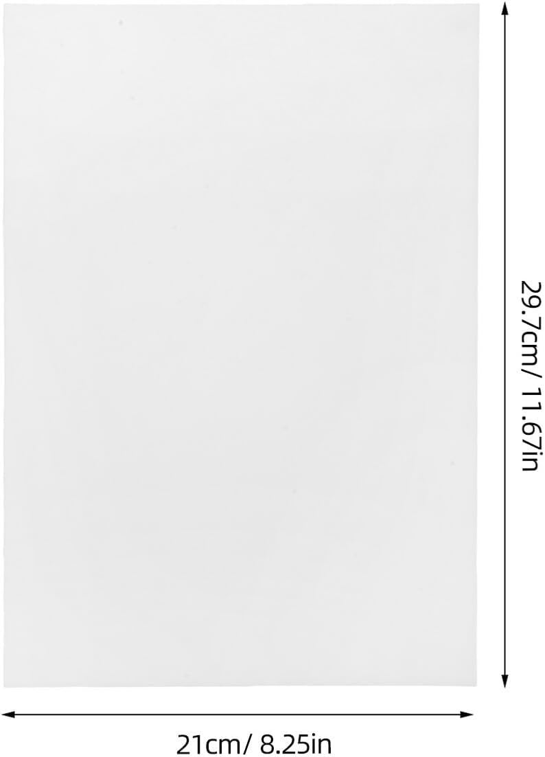 General standard compliant quality Operitacx Frosted Translucent Lighting Diffuser Panel 297x210mm White Acrylic Flat Panel Light Cover with Glare Reduction for Office Ceiling and Kitchen Pendant Lamps Trendy economical quality - Image 2