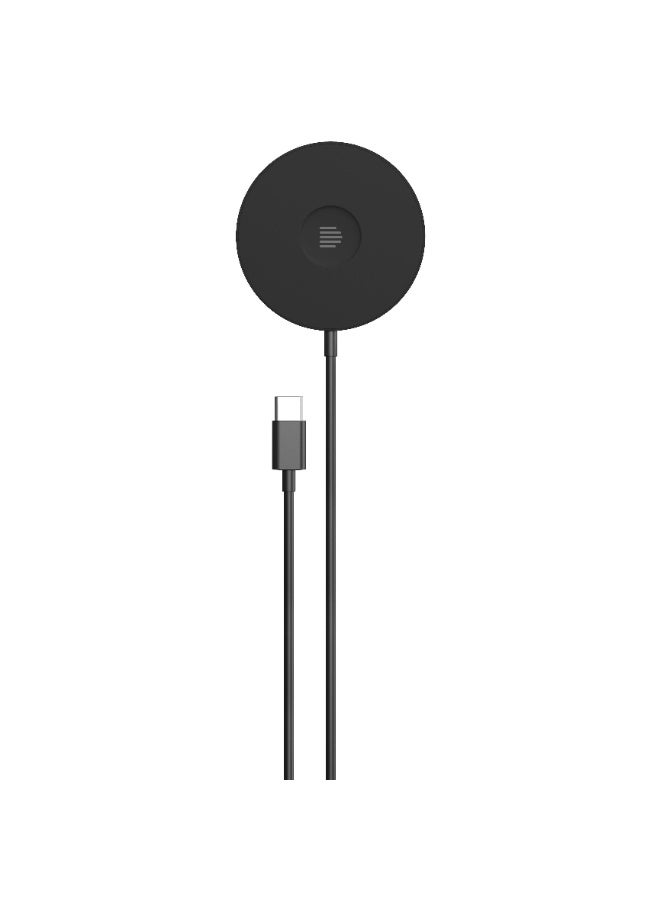 DVICED Magnetic qi2 wireless charger - Black - Image 1