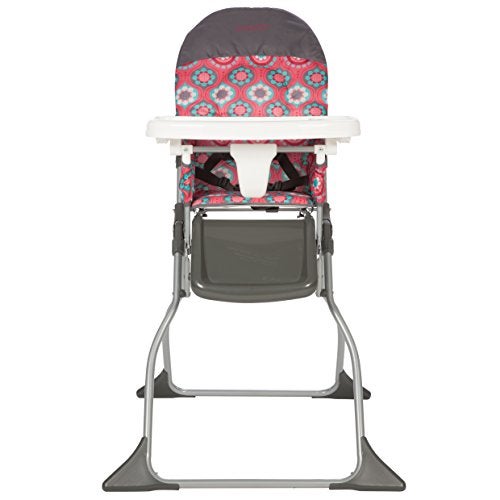 Cosco Kids Highchair for Baby, Simple Foldable High Chair, Convenient, Lightweight, and Compact Design, Posey Pop - Image 5