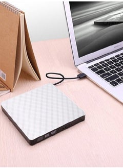 غاز محرك أقراص مضغوطة خارجي USB 3.0 محرك أقراص CD DVD +/- RW ناسخ أقراص DVD / CD ROM كاتب الموقد متوافق مع Windows و Mac Pro MacBook  - Image 1