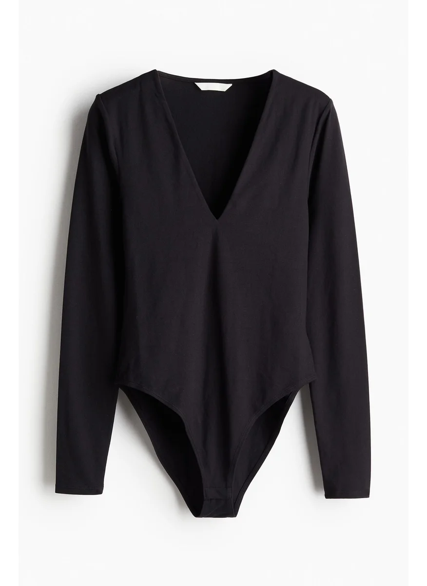 H&M V-Neck Bodysuit