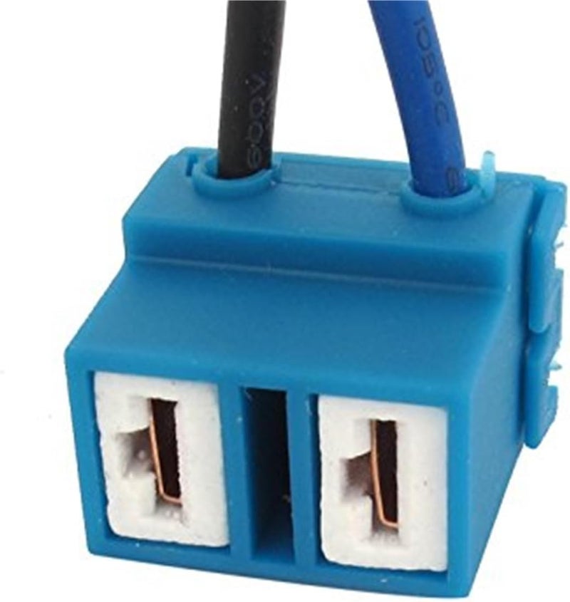QASULER 2Pcs DC 12V H7 Headlight Socket Connector - Image 2