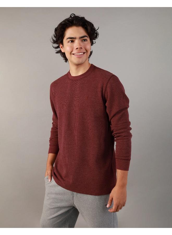 American Eagle AE Long-Sleeve Thermal T-Shirt  - Image 1