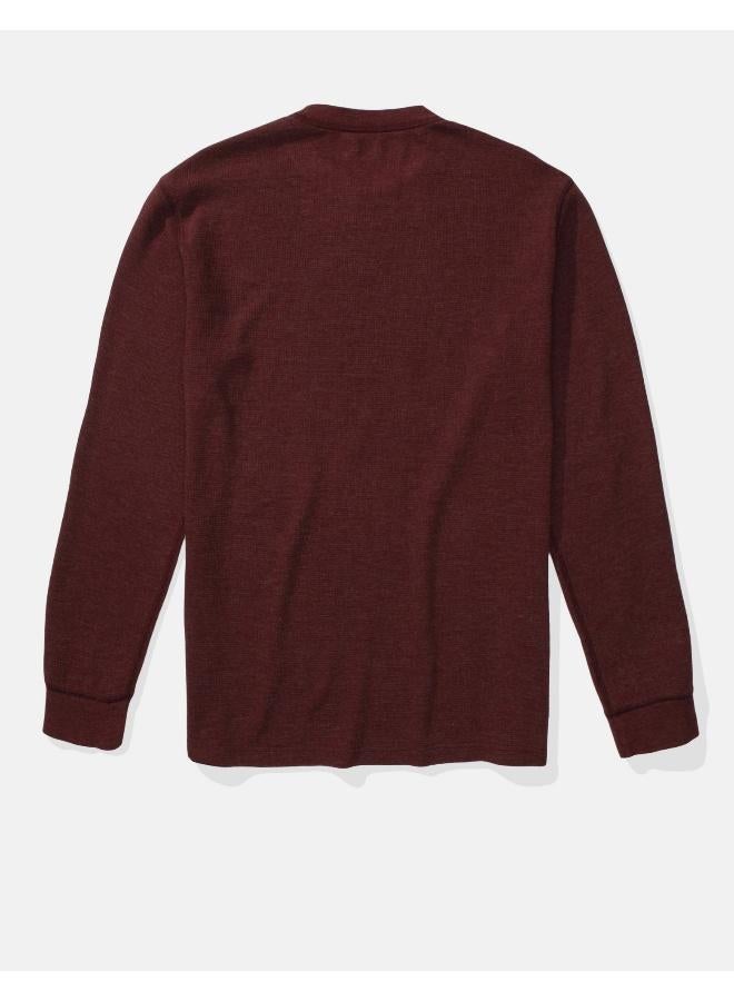 American Eagle AE Long-Sleeve Thermal T-Shirt  - Image 4