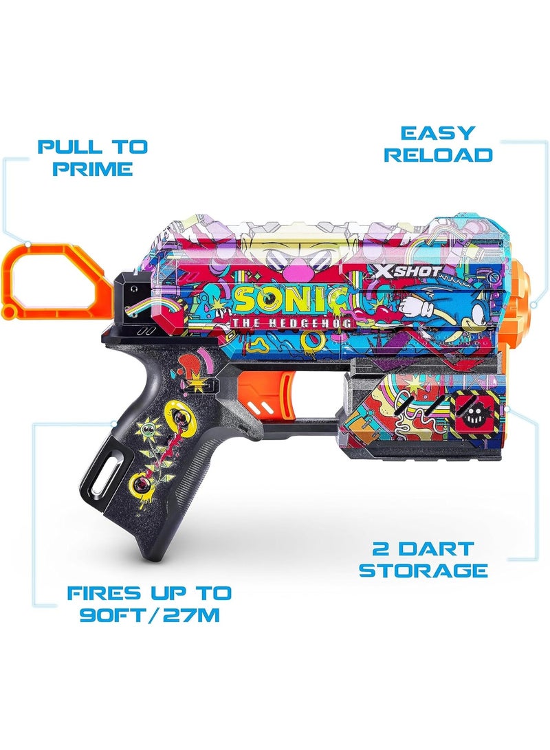 x_shot زورو - مسدس سونيك القنفذ ذو 8 رصاصات إكس-شوت - Image 2