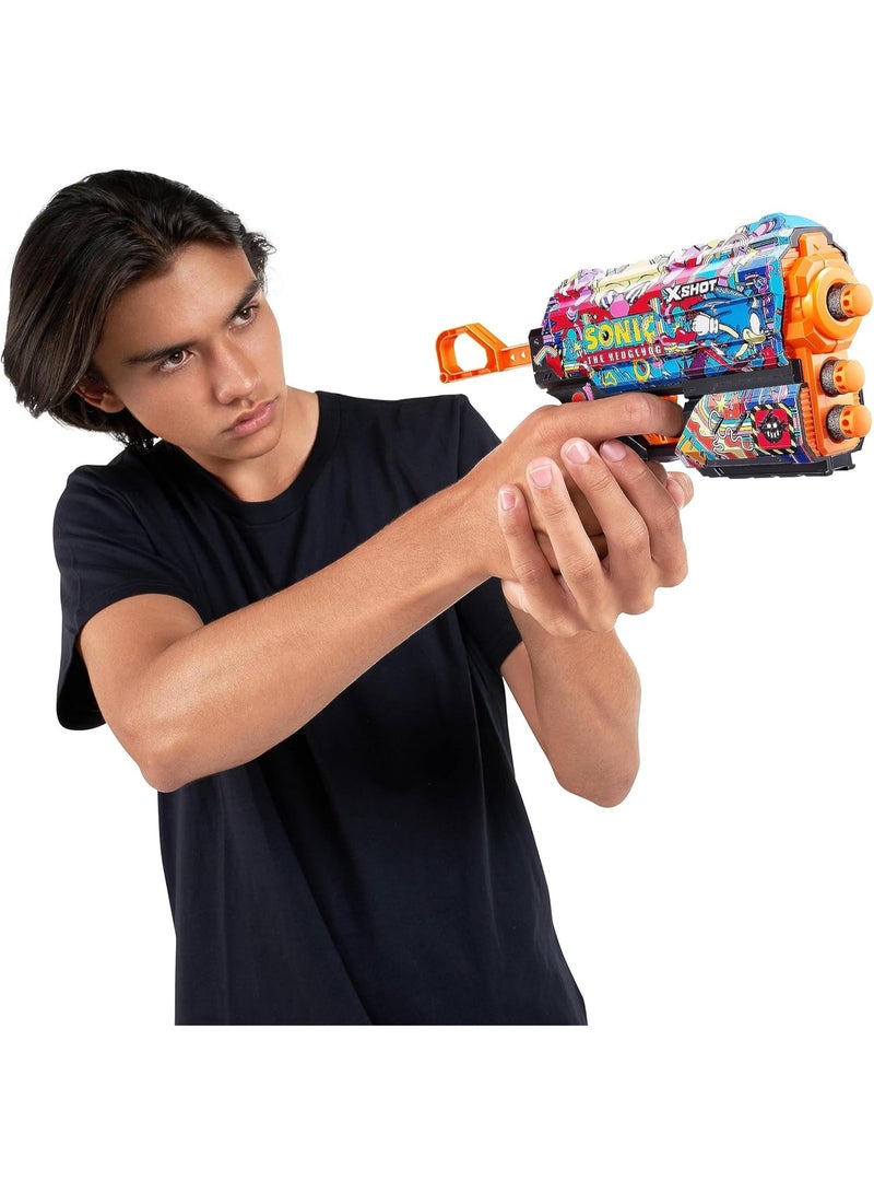 x_shot زورو - مسدس سونيك القنفذ ذو 8 رصاصات إكس-شوت - Image 3