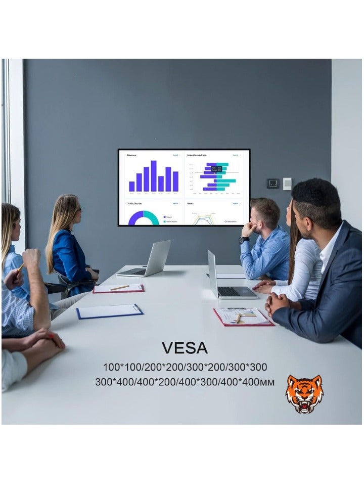 TIGER حامل تلفاز عالمي للجدران لشاشات 32''-70'' – قابل للتعديل مع ميزة الميل والدوران لمشاهدة مثالية - Image 2