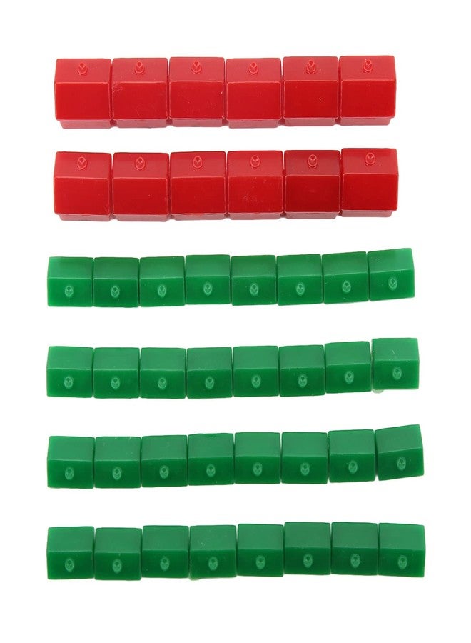 Chazcool Hotel Game Replacement Pieces, Plastic Hotels Houses Game Piece Supplement Accessories, 10 Red and 30 Green (10 Red and 30 Green, 1, 1) - Image 1