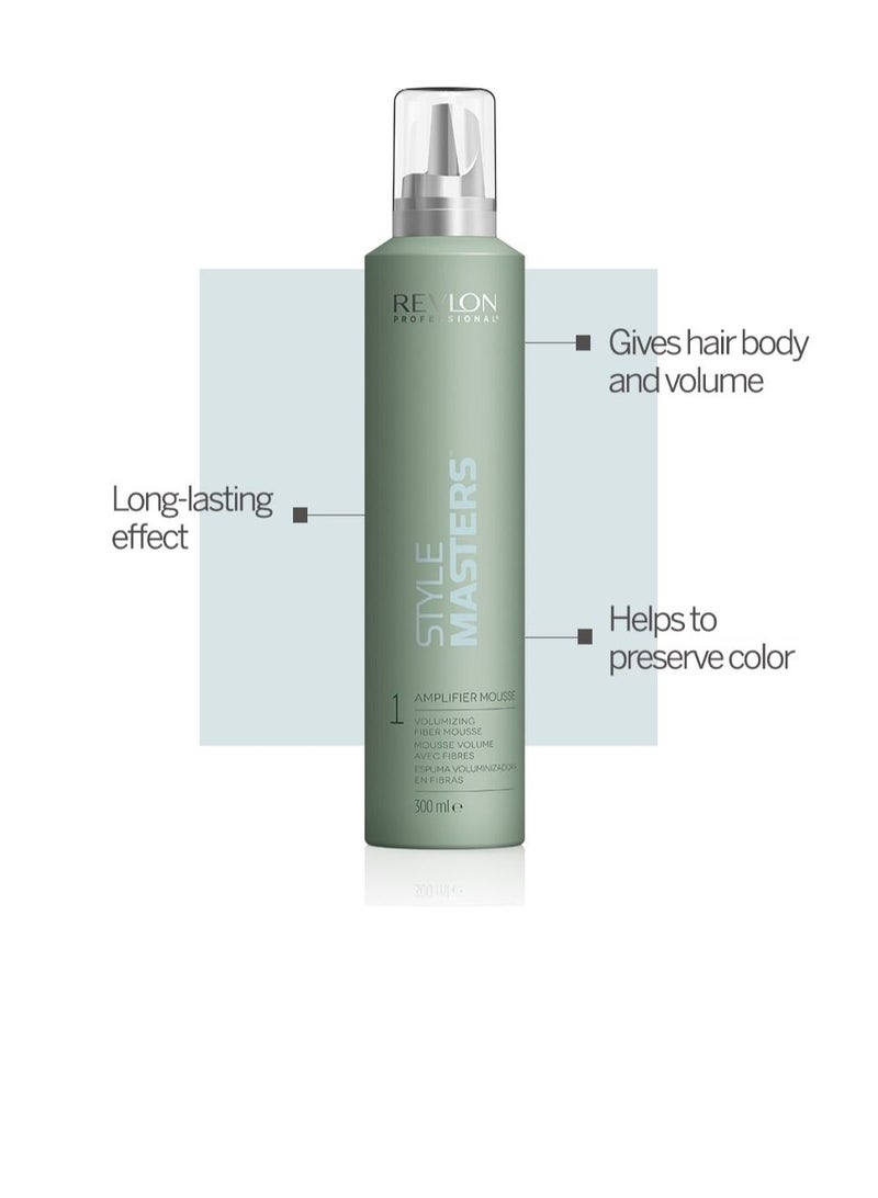 Revlon Professional Volume Amplifier Mousse Medium Density Foam For Fine Hair 300 Ml - Image 4