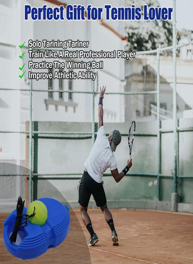 Ranjkri Self Tennis Practice Ball with String, Tennis Trainer Rebound Ball for Boys & Girls, Convenient Solo Tennis Training Gear Set, Self-Practice Tennis Set (Fill Sand Or Water)(No Racket Included) - Image 5