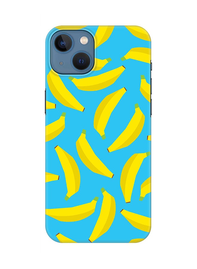Stylizedd Case for Apple iPhone 14 Plus Case Slim Snap Classic Series Mobile Cover Hard PC Shield Matte Finish Print - Scattered Bananas