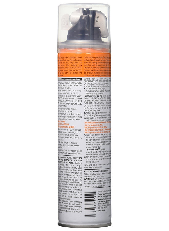 Homax Homax 4091 Drywall Spray Texture Water-Base, 10-Ounce White  - Image 2