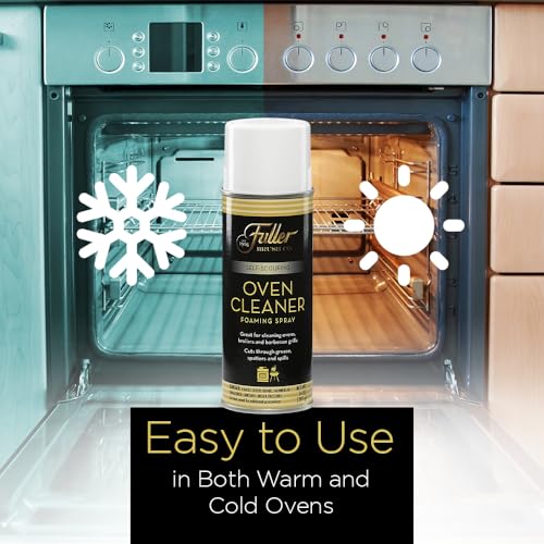 Fuller Brush Self-Scouring Oven Cleaner - Spray On Heavy Duty Cleaner for Ovens Broilers and Barbecue Grills Efficiently Cuts Through Grease Grime Spills and Splatters with Minimal Scrubbing - Image 5