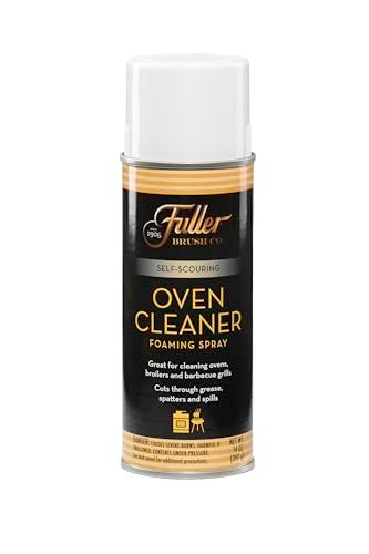 Fuller Brush Self-Scouring Oven Cleaner - Spray On Heavy Duty Cleaner for Ovens Broilers and Barbecue Grills Efficiently Cuts Through Grease Grime Spills and Splatters with Minimal Scrubbing - Image 1