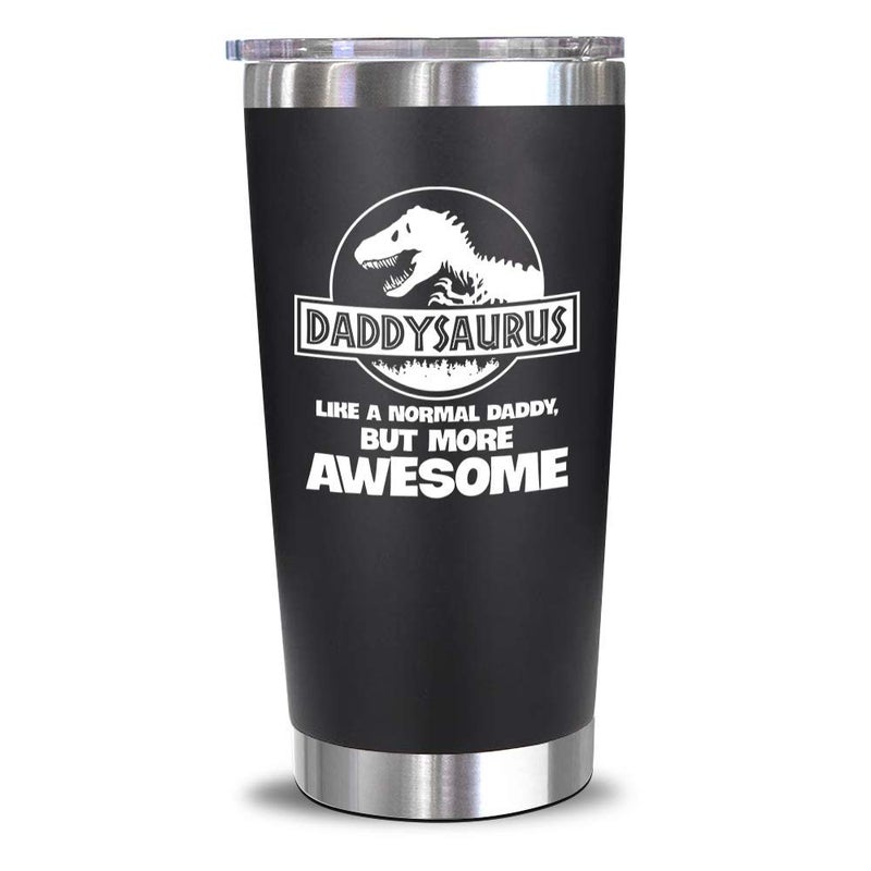 NewEleven Fathers Day Gift For Dad From Daughter, Son, Kids - Birthday Gift For Dad, Husband, Men - Best Present Idea For Father, Husband, Bonus Father From Daughter, Son, Wife - 20 Oz Tumbler - Image 1