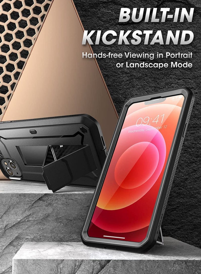 SupCase Unicorn Beetle Pro Series Case For Iphone 13 Mini 2021 Release 5.4 Inch Built In Screen Protector Full Body Rugged Holster Case Black - Image 4