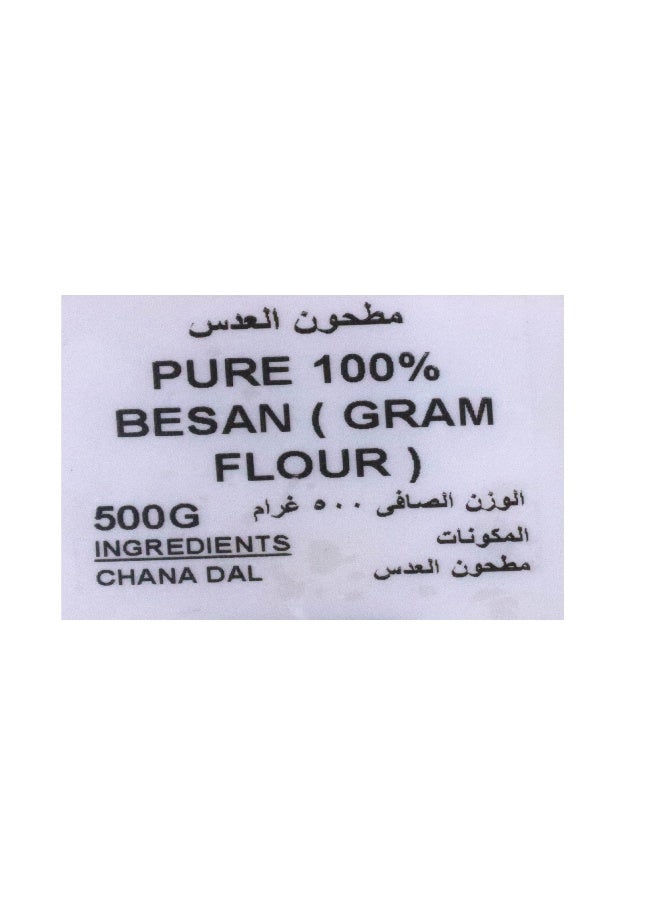 Nature's Choice Pure 100% Besan (Gram Flour) 500G - Image 3
