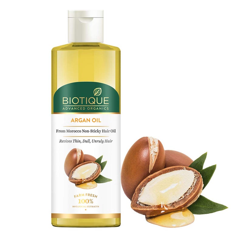 Biotique Argan oil from morocco Hair oil 200ml - Image 2