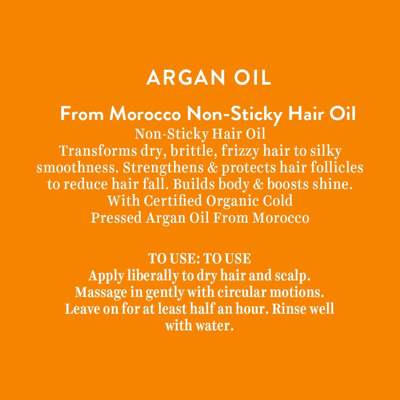 Biotique Argan oil from morocco Hair oil 200ml - Image 4