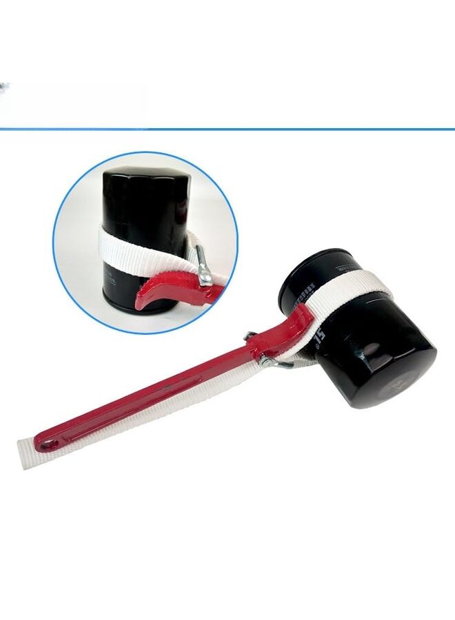 LAMAY Strap Wrench Handle, Adjustable Nylon Strap Pipe Wrench, Oil Filter Strap Opener Wrench - Image 3