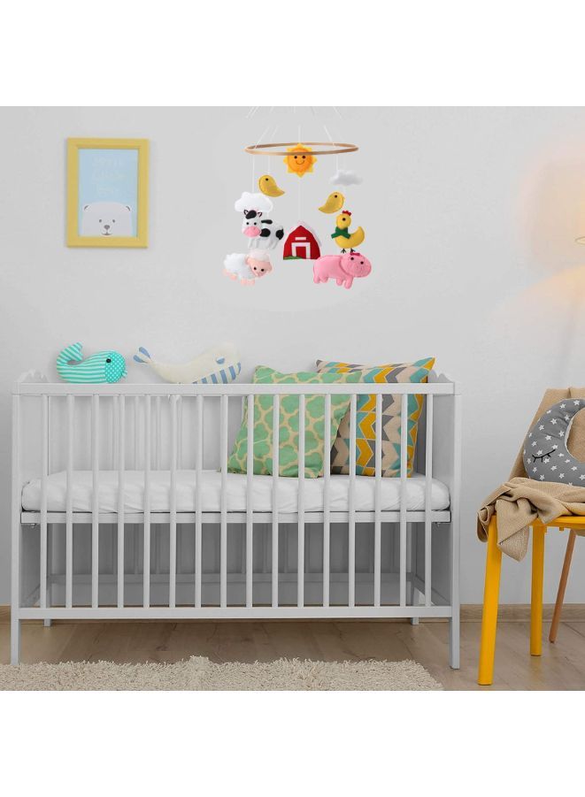 Baby Bed Decoration, Baby Crib Mobile Wall Hanging Nursery Decoration  - Image 4