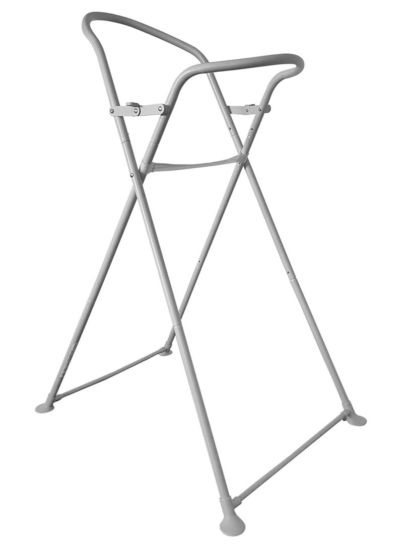 Shnuggle حامل حوض استحمام الأطفال القابل للطي الجديد | حامل استحمام خفيف الوزن وسهل التخزين | مثالي للمواليد 0-6 أشهر - Image 1