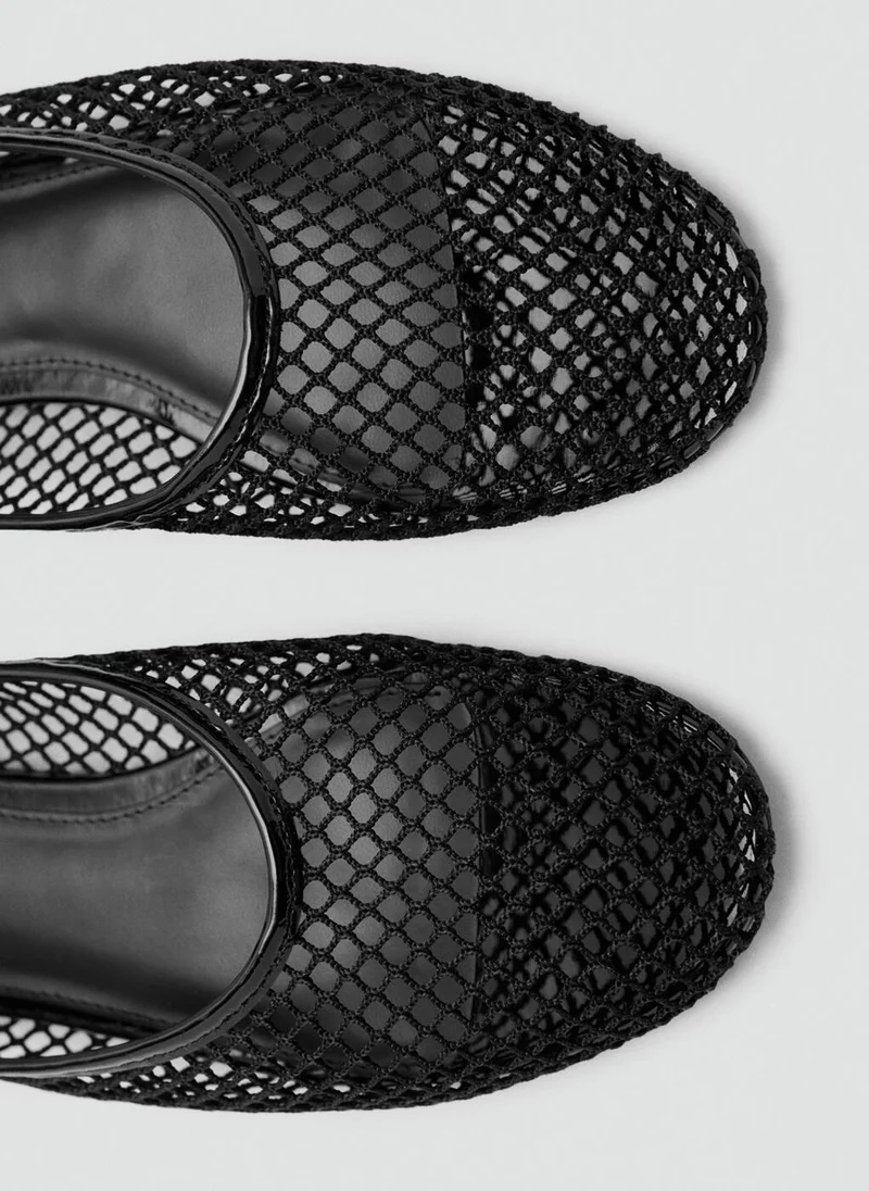 MANGO  Ballet flats with mesh bracelet for Women | Best Price UAE