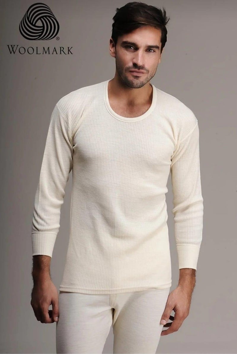 Hasyün Men's 100% Wool Long Sleeve Suit Single  - Image 2