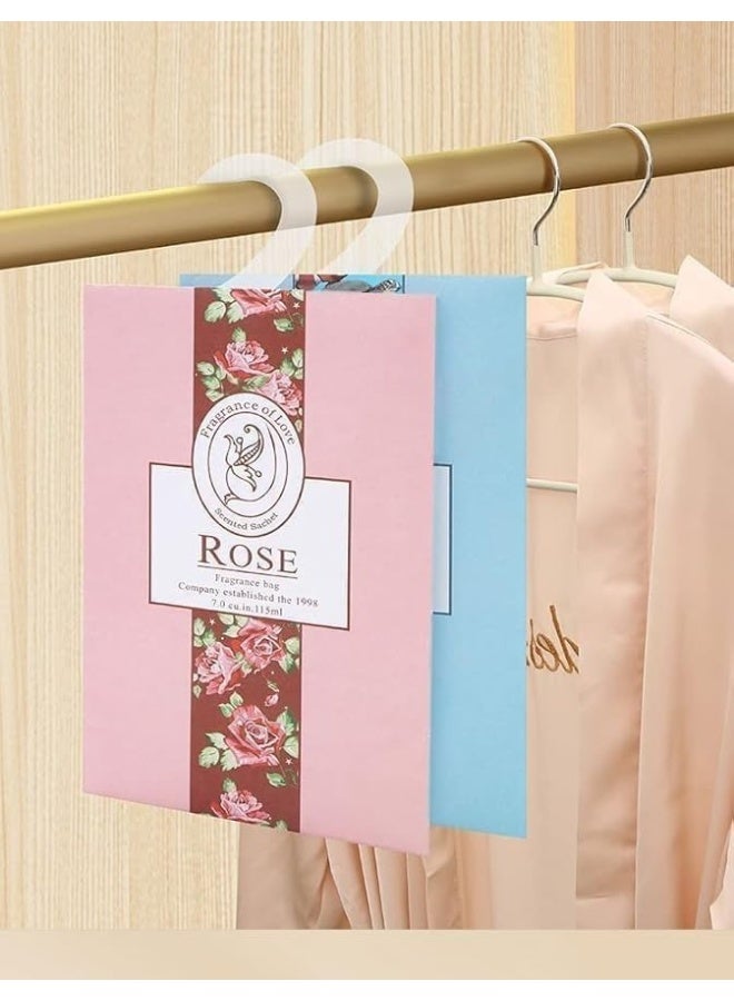 Air Freshener with Hanger, Mini Closet Fresheners, Air Freshener Long Lasting Freshener for Drawers, Closets, Bathrooms, Cars and Rooms, Easy Hanging (Bell Orchid) - Image 3