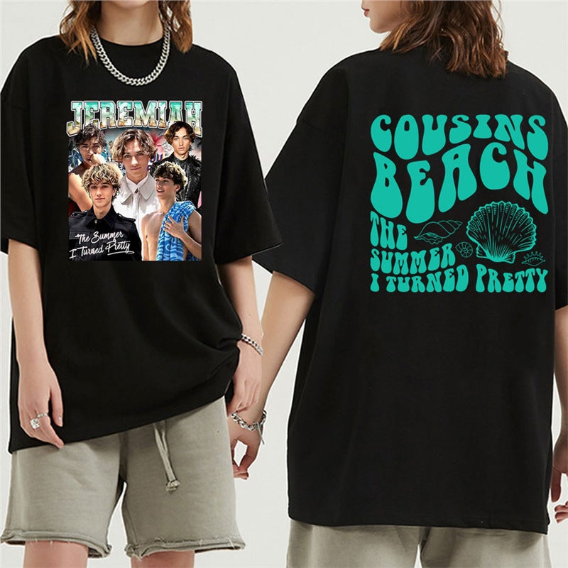 Team Jeremiah The Summer I Turned Pretty Cousin Beach T Shirt - Image 4