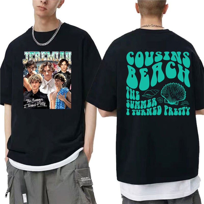 Team Jeremiah The Summer I Turned Pretty Cousin Beach T Shirt - Image 3