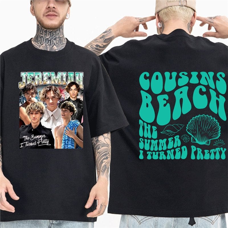 Team Jeremiah The Summer I Turned Pretty Cousin Beach T Shirt - Image 2