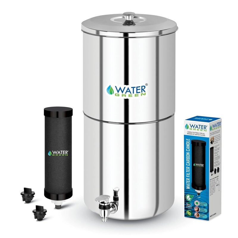 WATER GREEN 25 Ltr Water Green Water Filter With Carbon Candle  - Image 1
