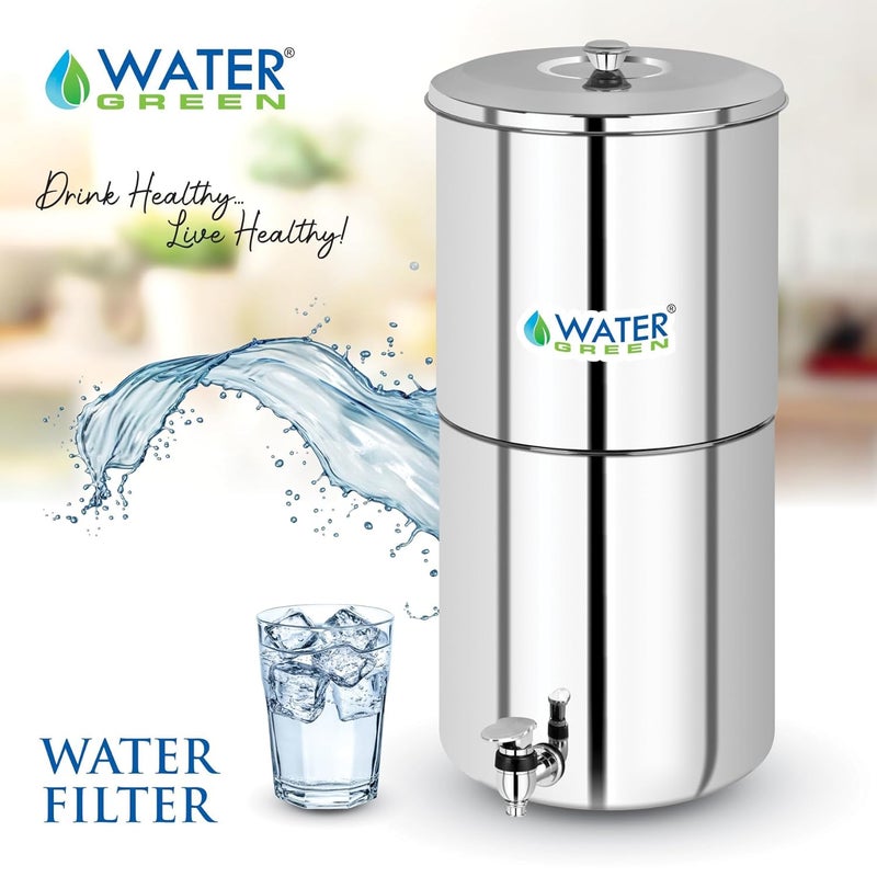WATER GREEN 25 Ltr Water Green Water Filter With Carbon Candle  - Image 5
